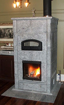 Wood masonry heater DE-1000